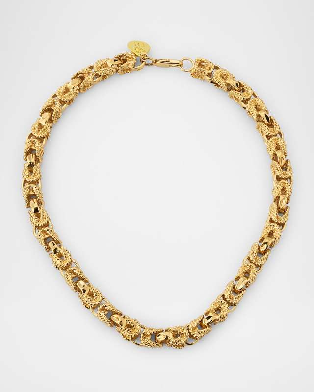 Textured Chain Necklace